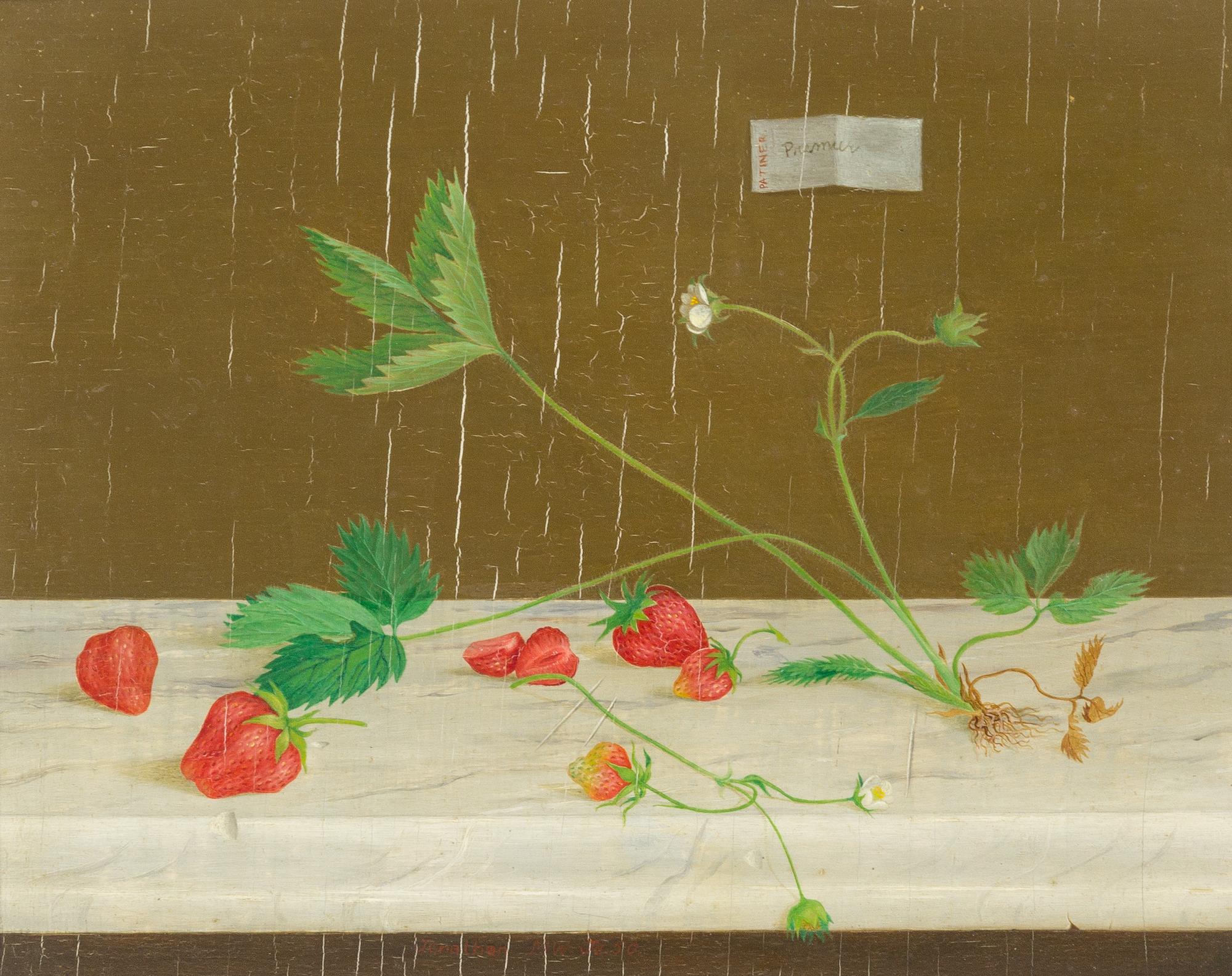 John Wilde, (American, 1919-2006), Still Life with Strawberries, 1950