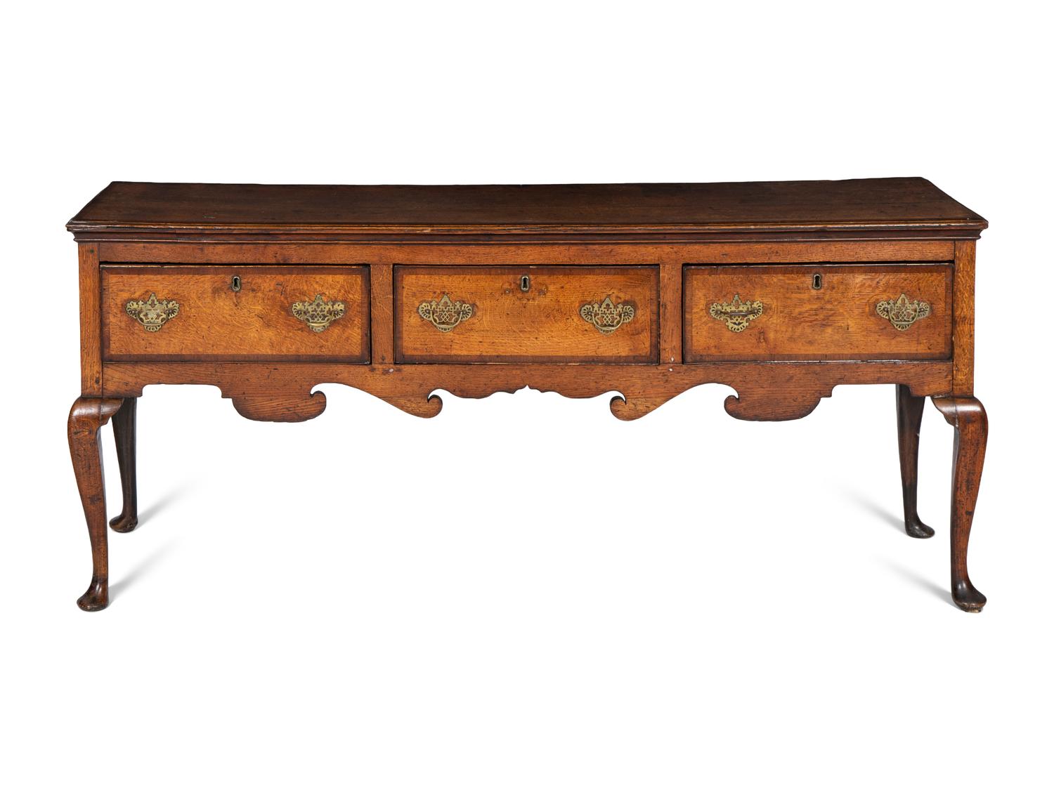 A George III Oak Welsh Dresser