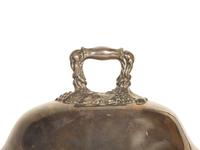 A Pair of Continental Silver-Plate Cloches Converted to Wall Pocket Jardinières