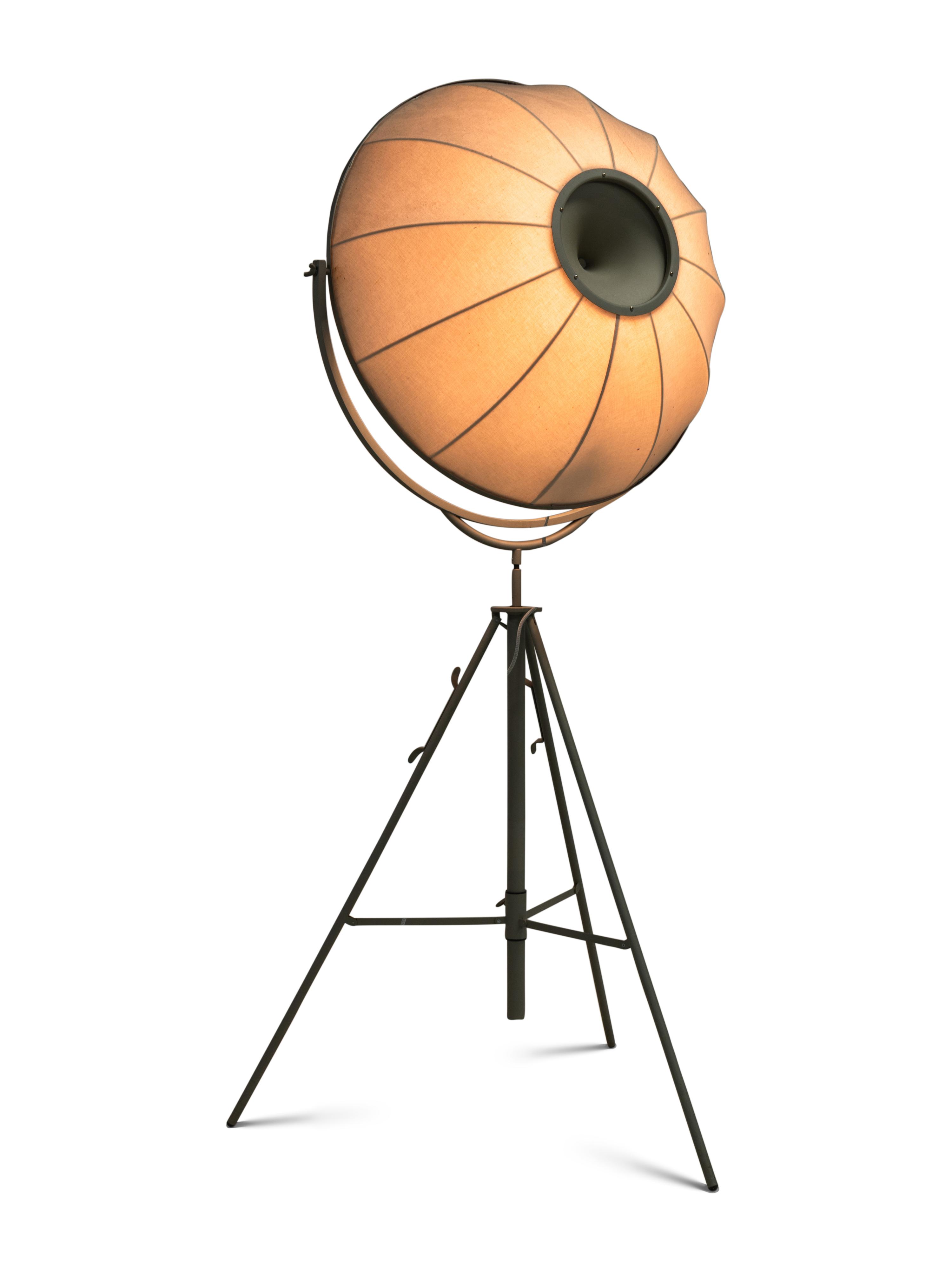 Studio F80 Titanium Floor Lamp Fortuny, Italy, c. 2010