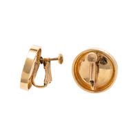 YELLOW GOLD AND DIAMOND EARRINGS
