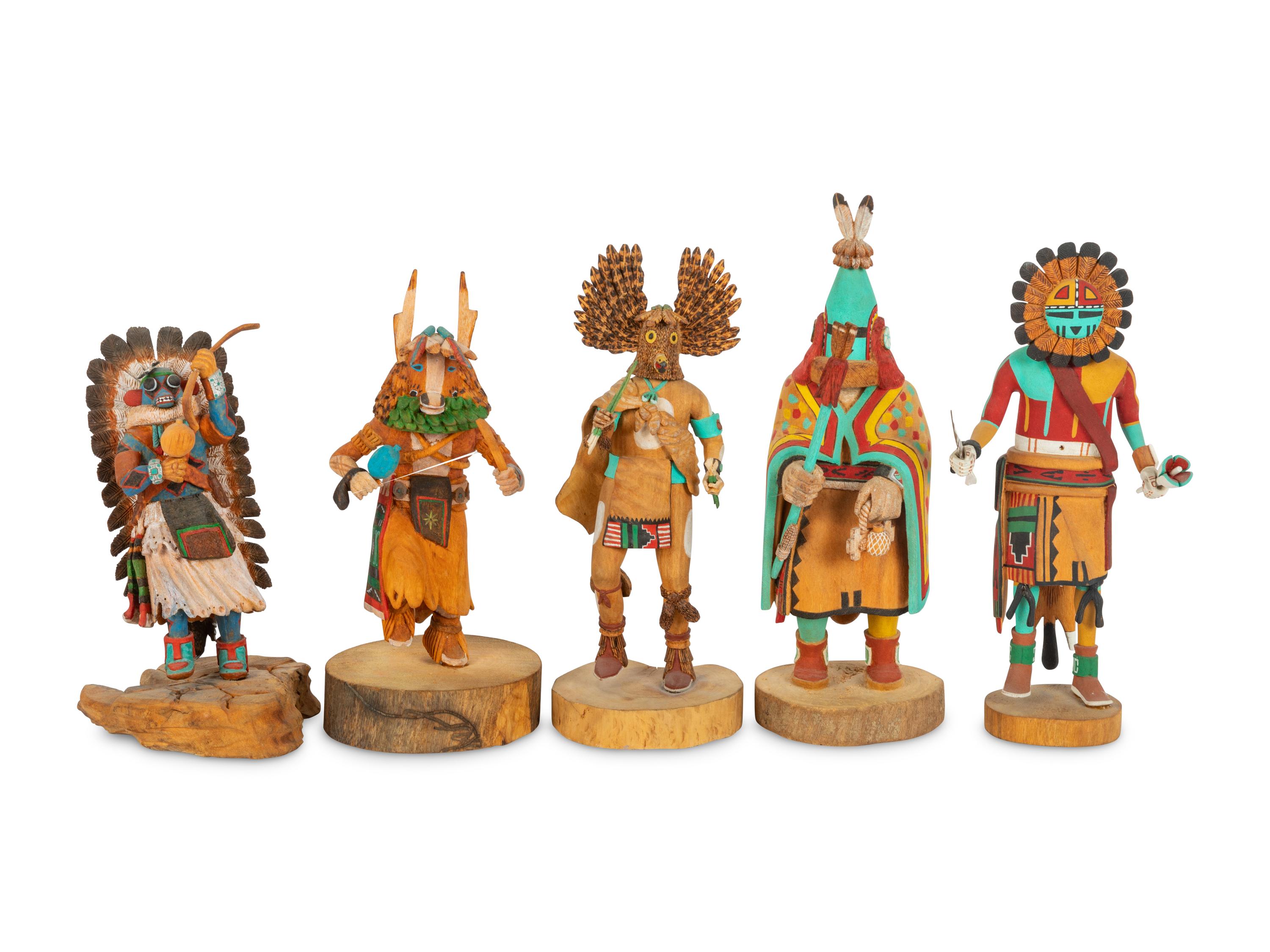 Collection of Hopi Katsinas