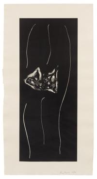 Robert Motherwell, (American, 1915-1991), Soot-Black Sonte, #6, 1973