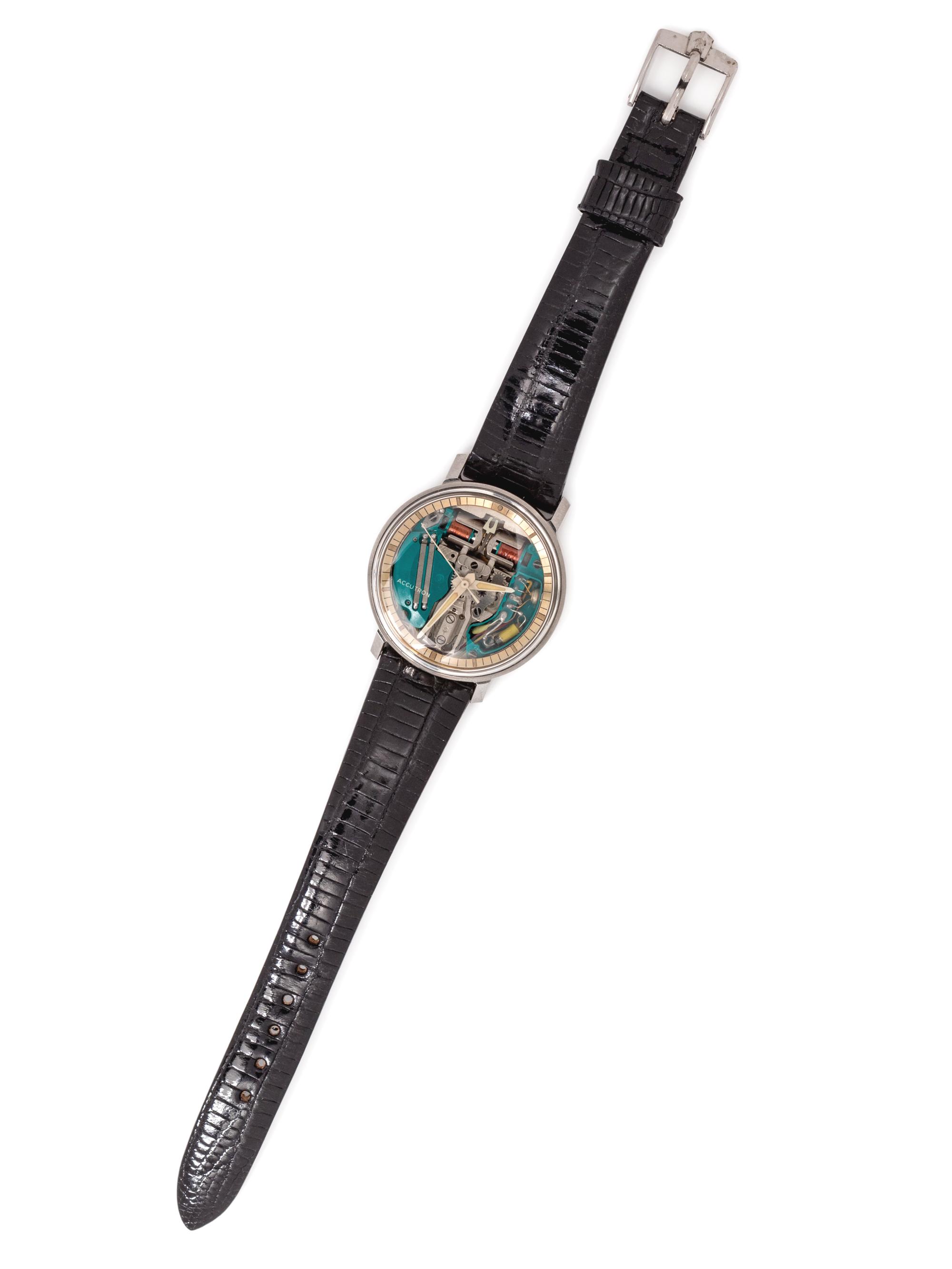 A Stainless Steel 'Spaceview' Wristwatch, Accutron Bulova, Circa 1968,