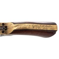 Colt Model 1849 Pocket Revolver Inscribed to Captain N.P. Fuller 17th Massachusetts Infantry and 2nd Massachusetts Heavy Artillery