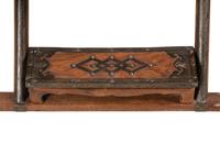 A Pair of Huanghuali Folding Stools