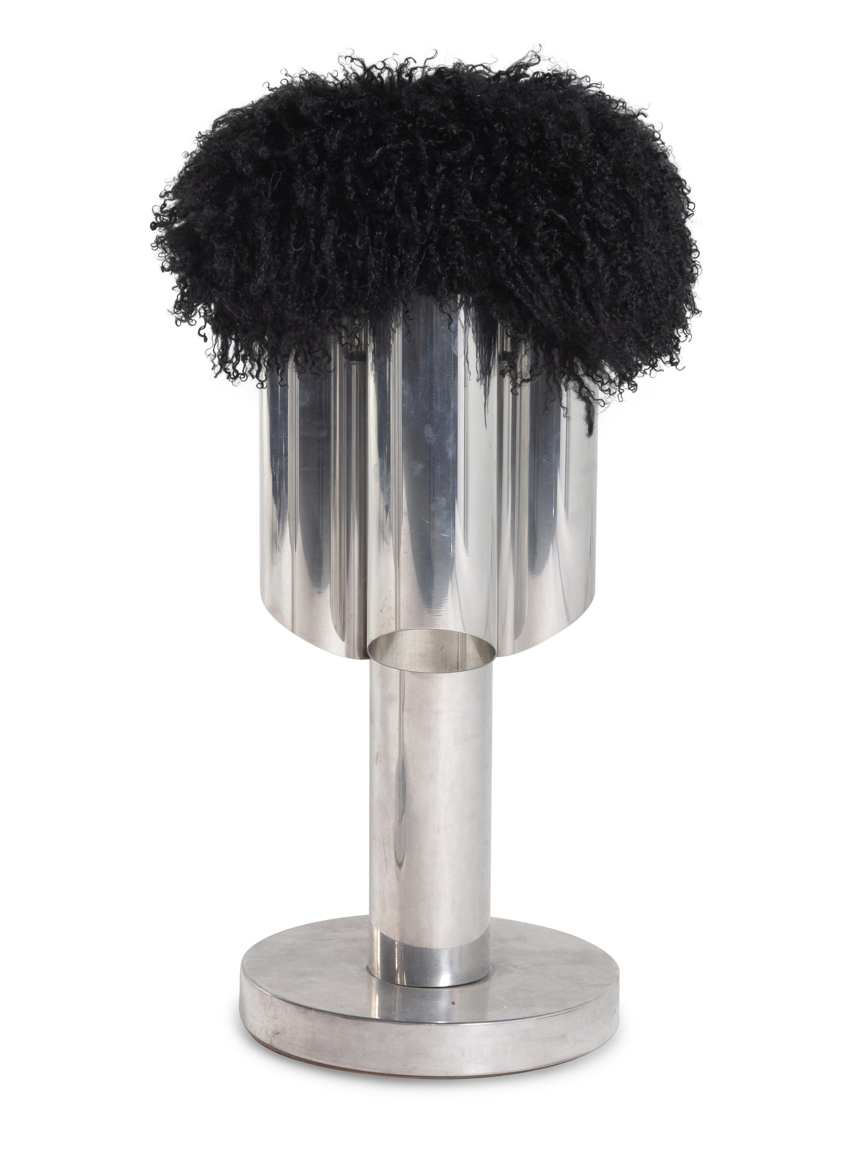 Set of Three Sculptural Bar Stools