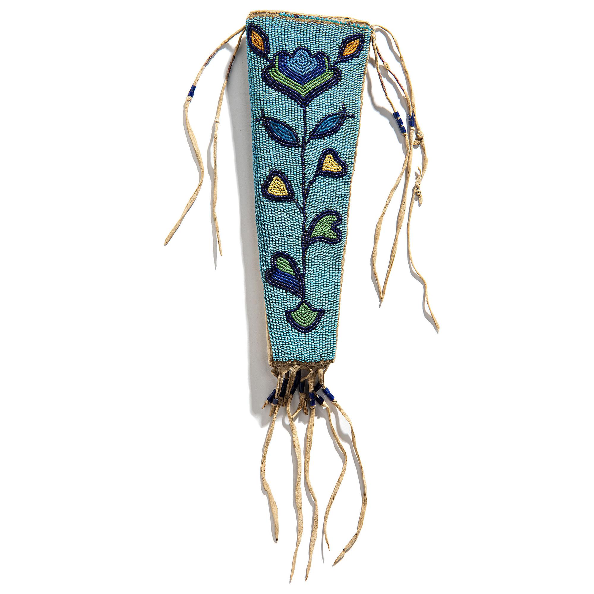 Blackfeet Beaded Knife Sheath