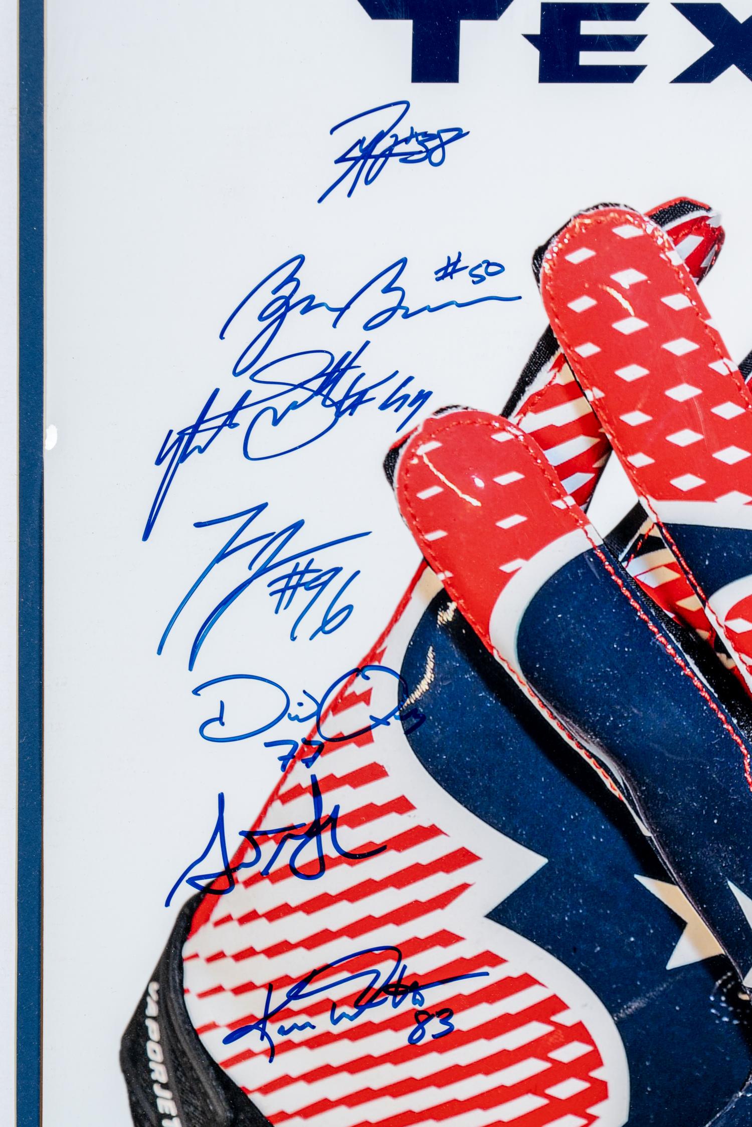 A Large Group of Signed Autograph Football Items Including Hall of Famers and Notables