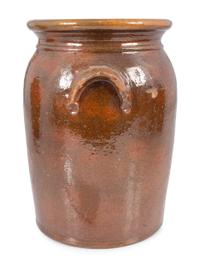 Six Redware Jars
