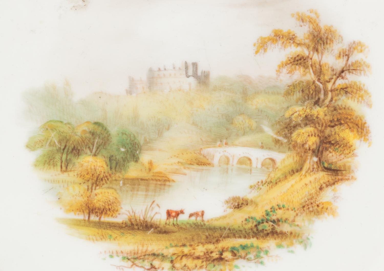 A Davenport Porcelain Desert Service