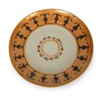 A Chinese Export Fitzhugh Covered Vegetable Dish and Two Side Plates