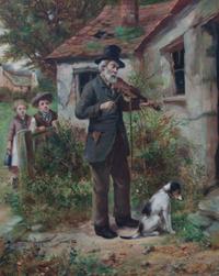 David W. Haddon, (British, 1884-1914), The Blind Fiddler