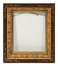 A Collection of Seven Painted and Faux-Tortoise Frames — EARLY 20TH CENTURY