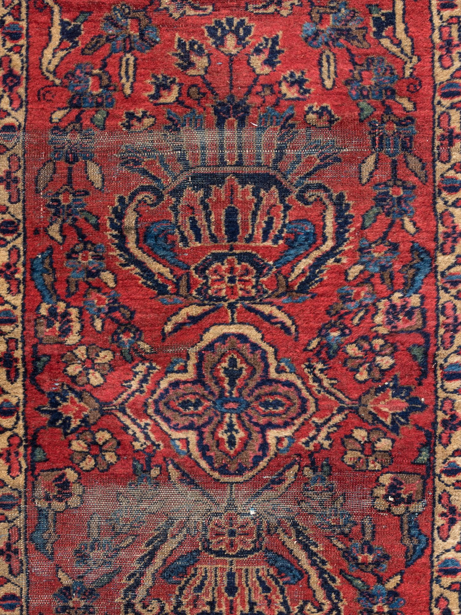 A Sarouk Wool Runner