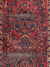 A Sarouk Wool Runner