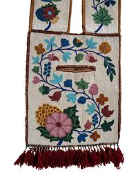 Anishinaabe Beaded Bandolier Bag