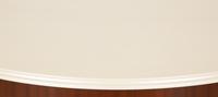 A Regency Style Carved Mahogany Ebony Inlaid Center Table — 20th Century