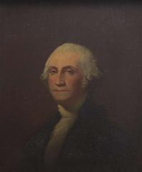 American School 19th century, After Gilbert Stuart (1755-1828) Portrait of George Washington (1732-1799)