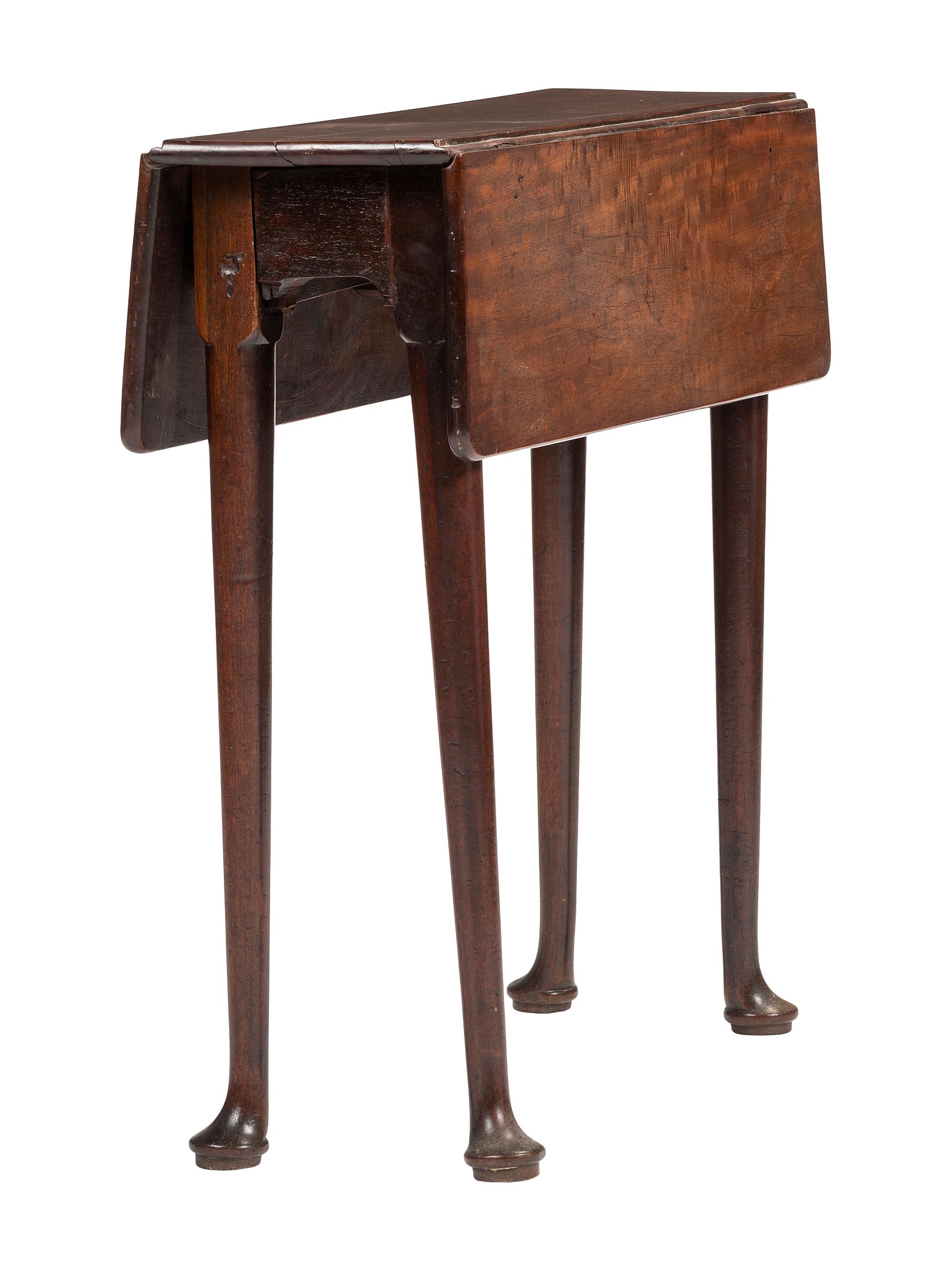 A George III Mahogany Drop Leaf Table