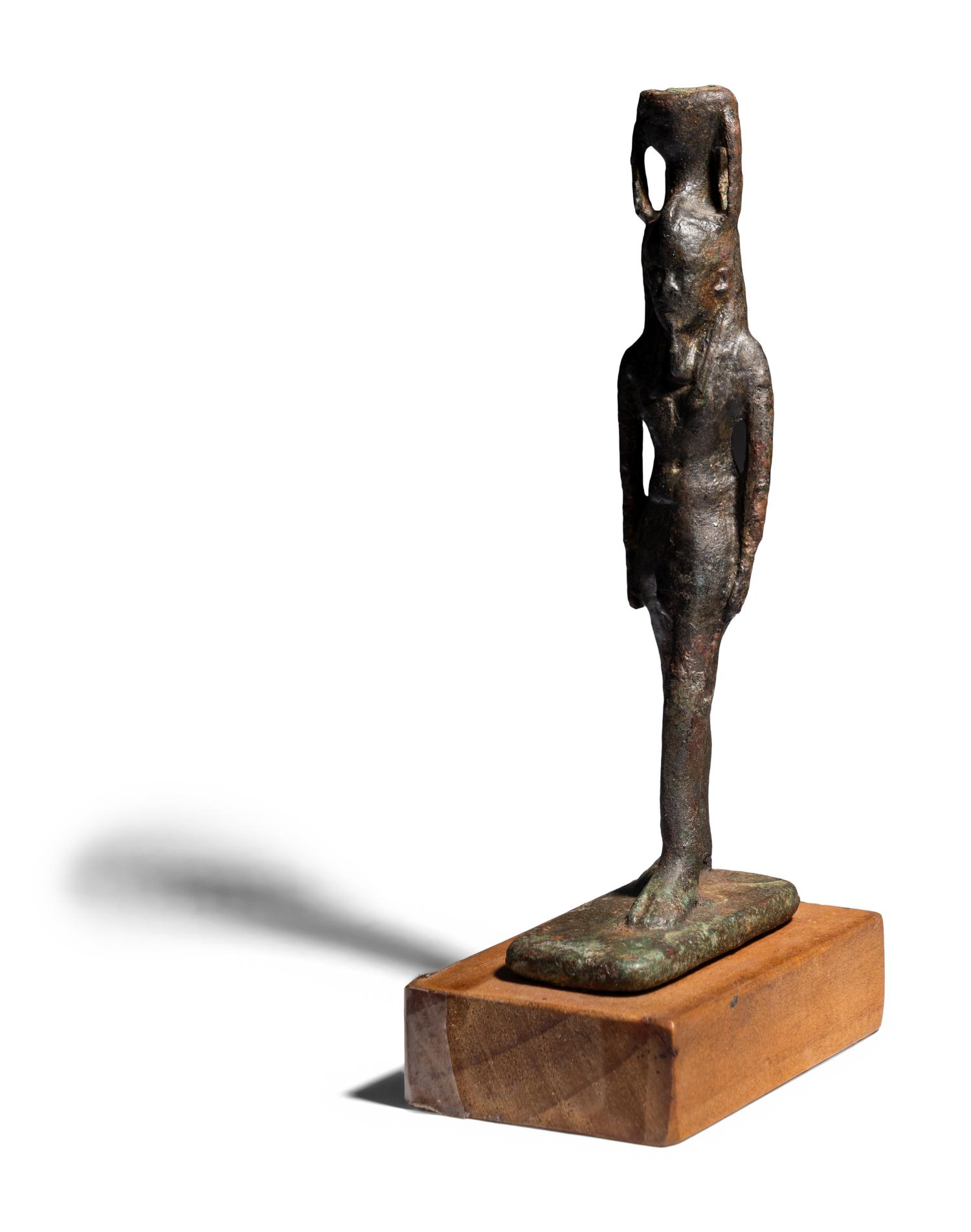 An Egyptian Bronze Nefertum