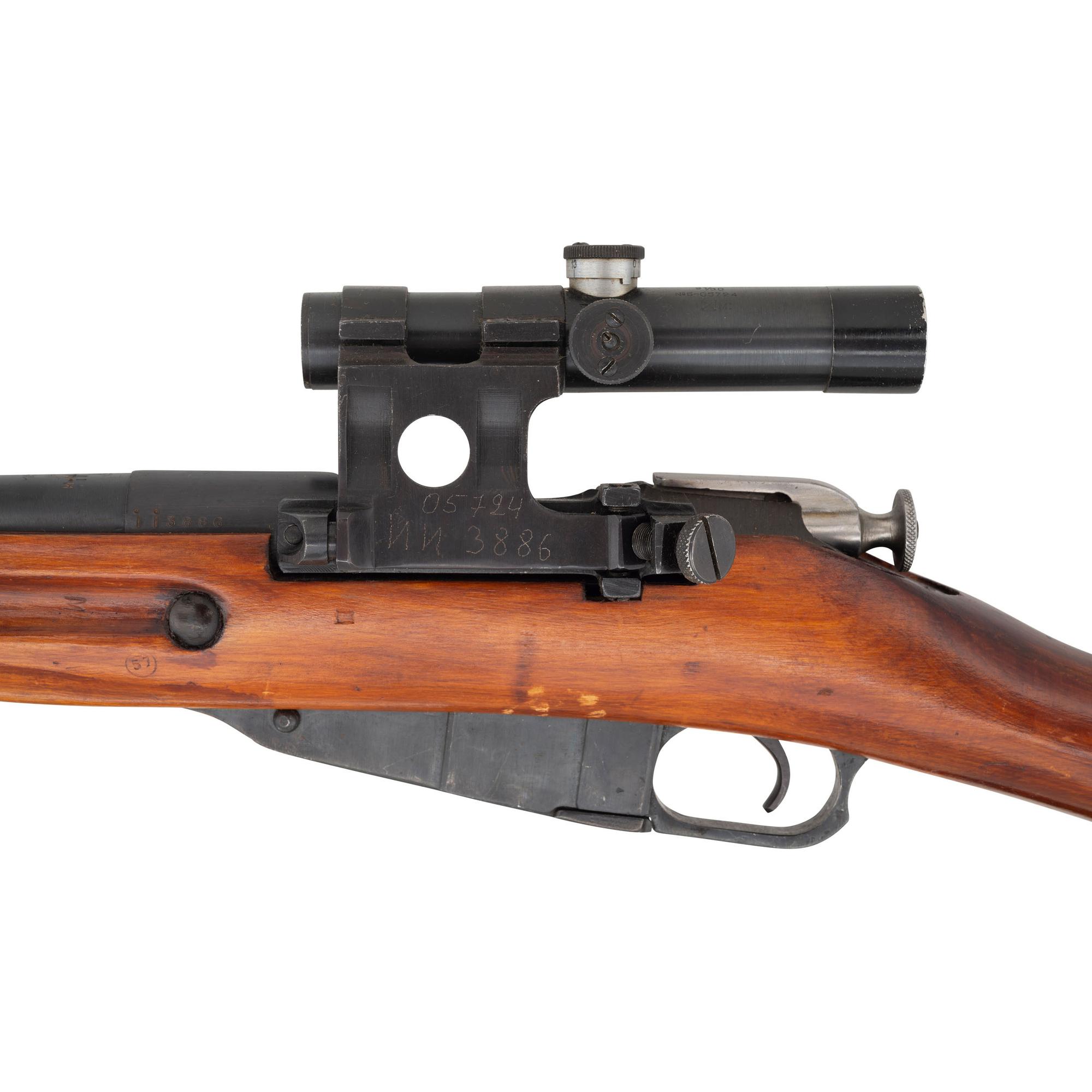 ** Mosin Nagant M91/30 PU Sniper Rifle Post-War Rebuilt