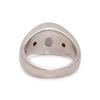 STAR SAPPHIRE AND DIAMOND RING