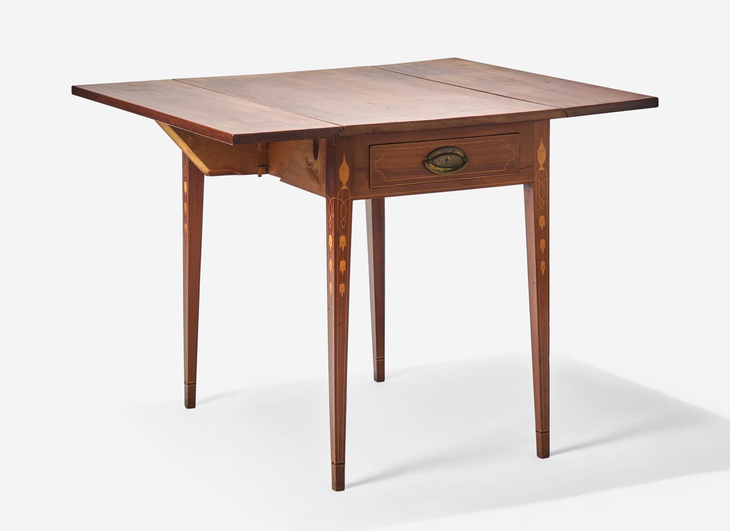 A Federal Inlaid-Mahogany Pembroke Table