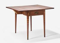A Federal Inlaid-Mahogany Pembroke Table