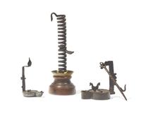 A Group of Three Lighting Accessories, English and French, Late 18th / 19th Century