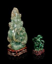 Two Chinese Hardstone Vessels