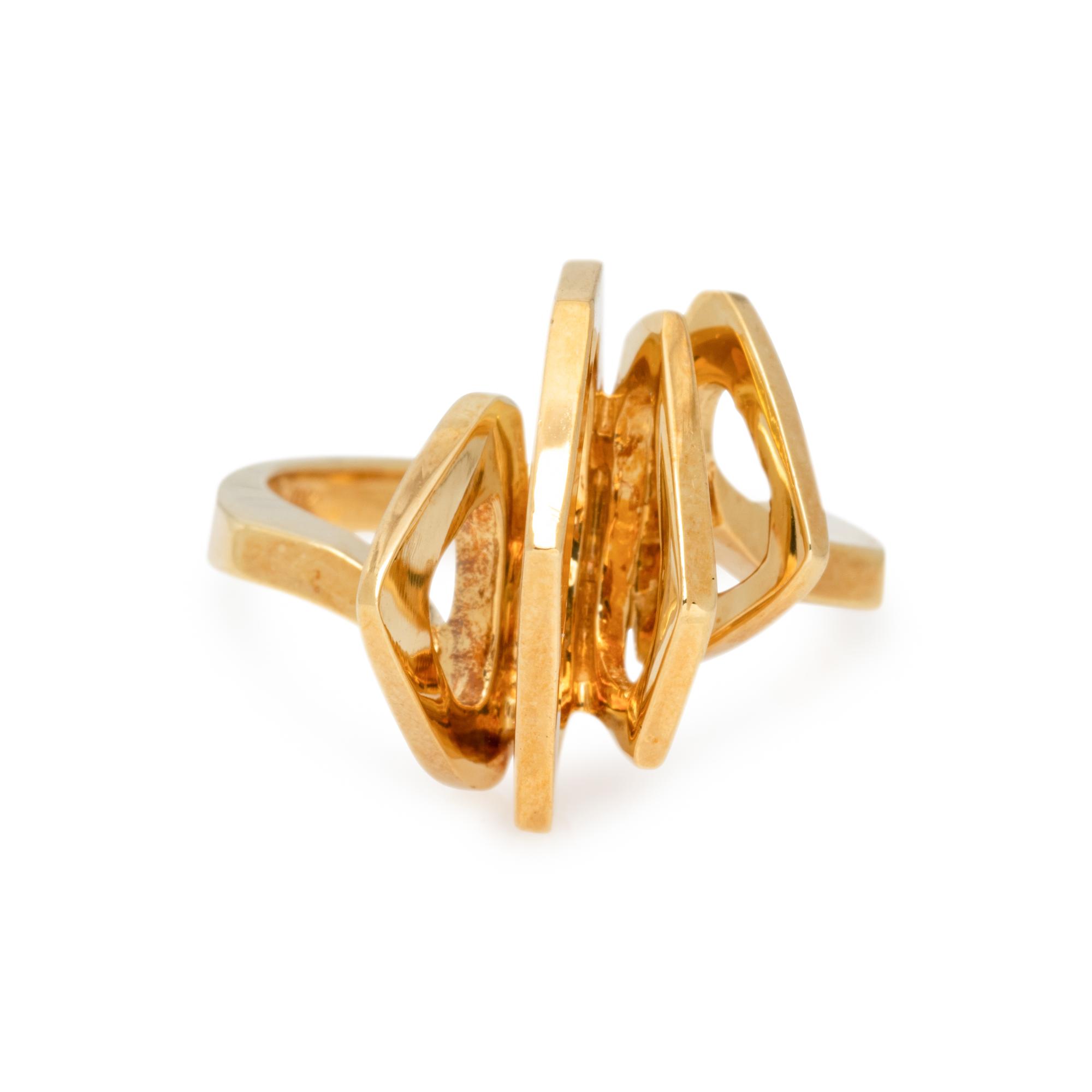 YELLOW GOLD RING