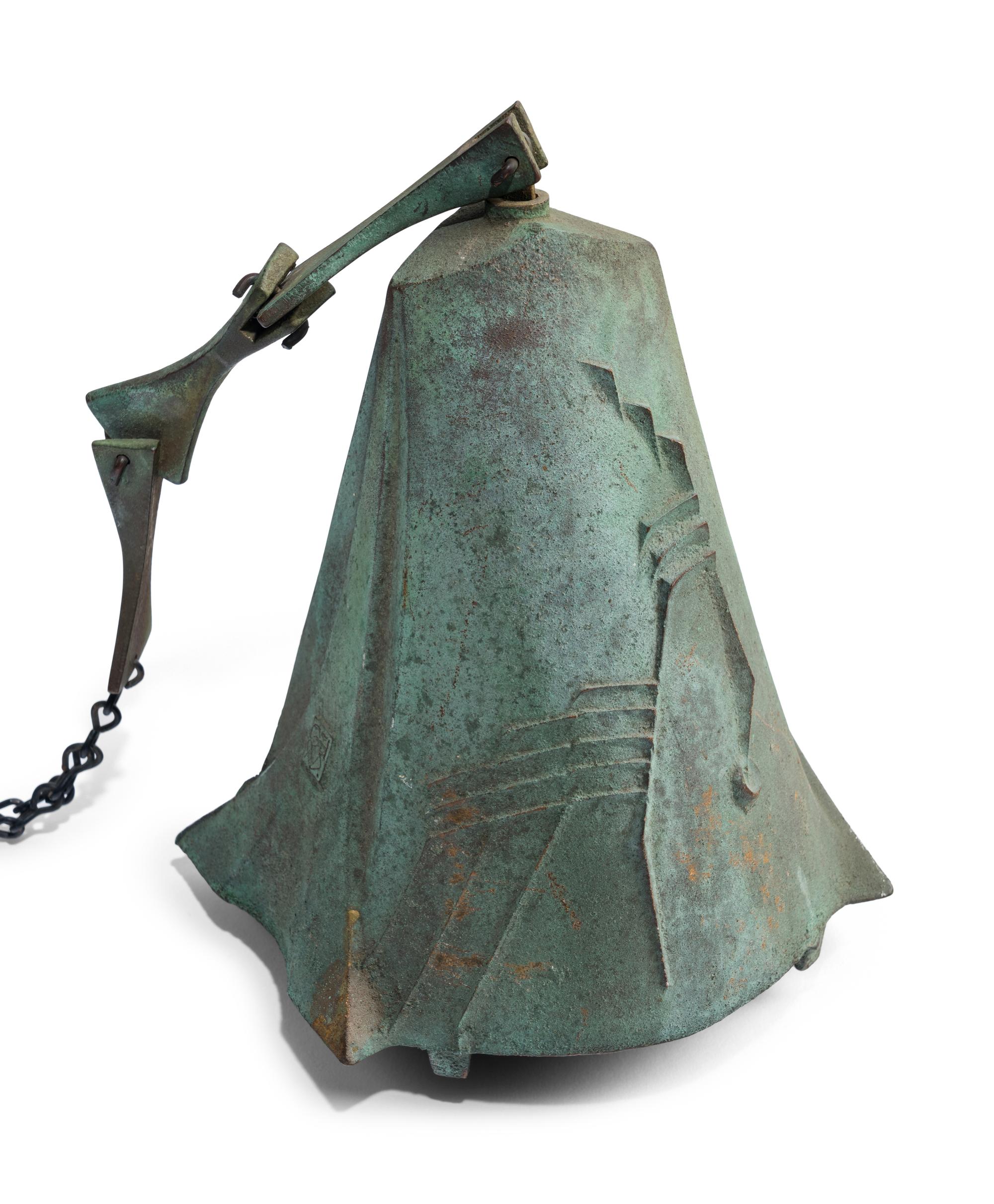 Cosanti Bronze Windbell, c. 1970 Acrosanti, USA