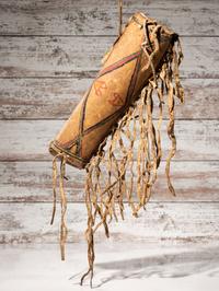 Blackfeet Parfleche Cylinder