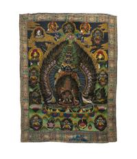 A Tibetan Thangka: Chemhok Heruka