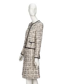 Chanel, Black & White Tweed Skirt Suit