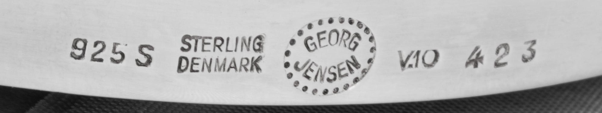 Two Georg Jensen Silver Picture Frames