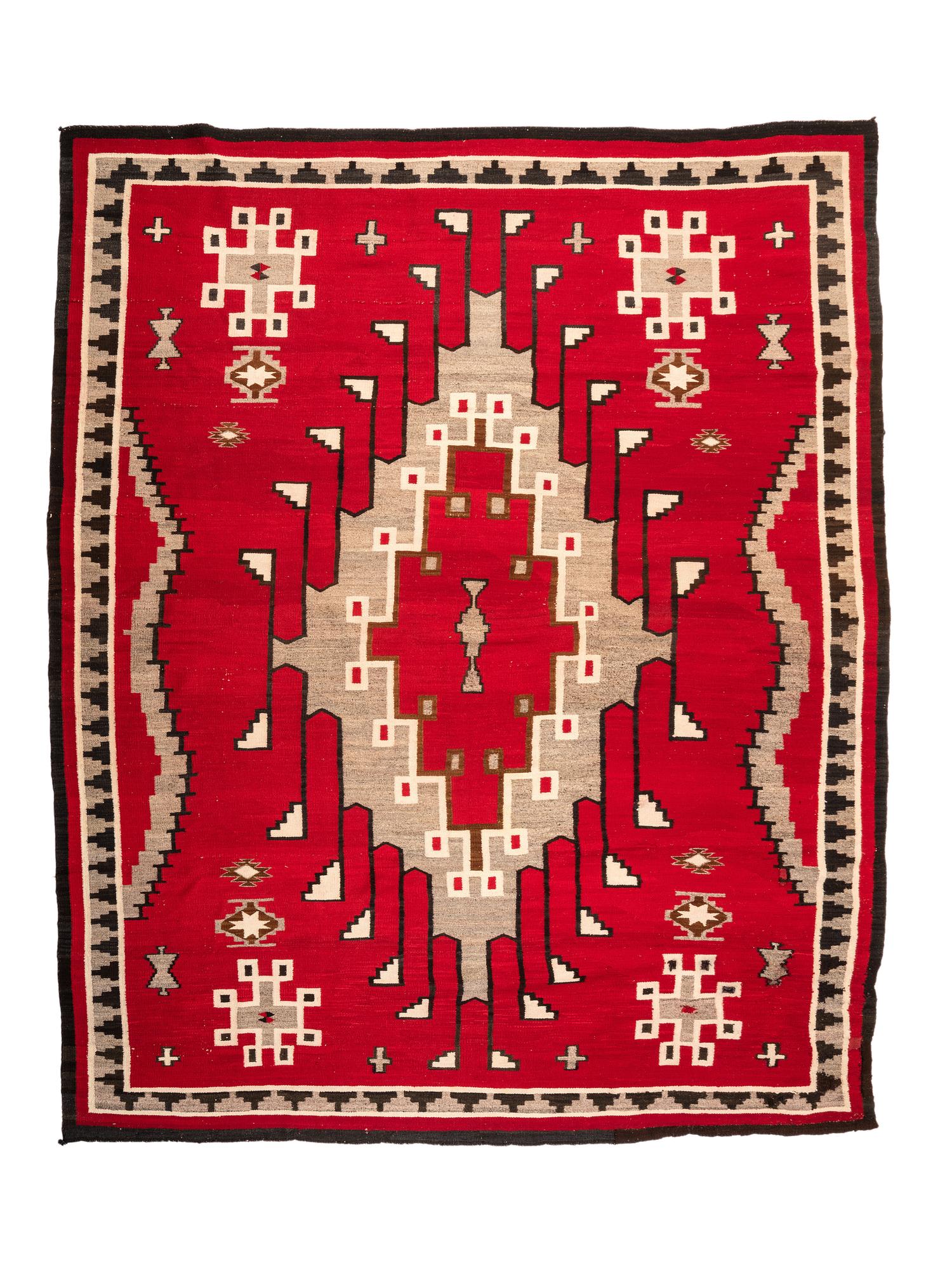 Navajo Ganado Roomsize Weaving / Rug