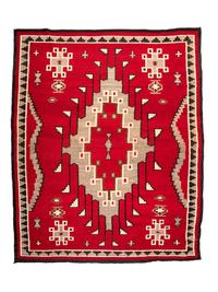 Navajo Ganado Roomsize Weaving / Rug