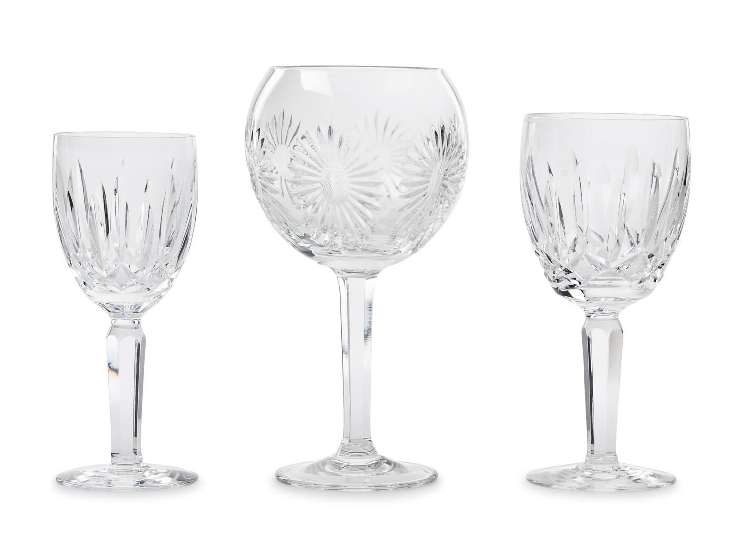 A Waterford Kildare Stemware Service