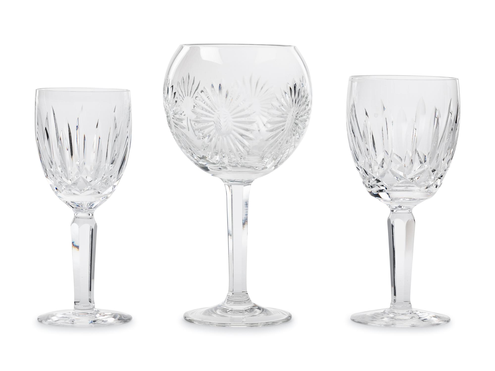A Waterford Kildare Stemware Service