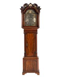 A George III Mahogany Tall Case Clock