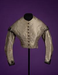 Three Bodices, Including Zouave Style Bolero, 1860s