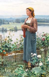 Peasant Woman on the Terrace