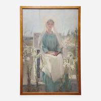 Sarah Paxton Ball Dodson (American, 1847–1906) Meditation of the Holy Virgin