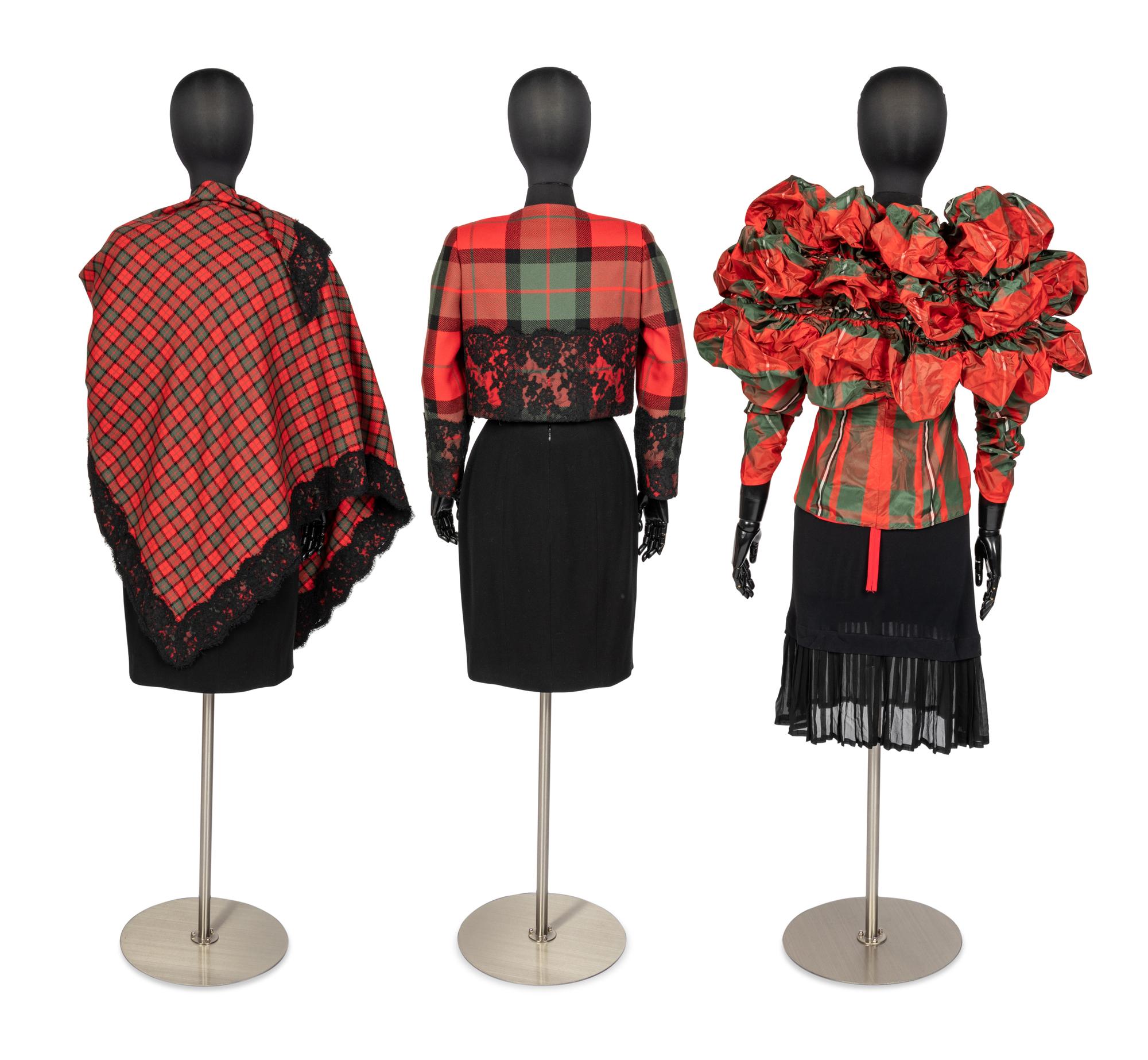 Three Bill Blass Items: One Jacket, One Top & One Scarf, 1980-90s