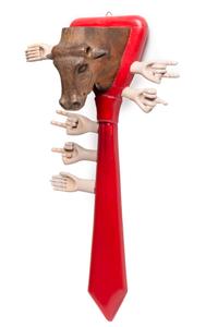 Pedro Friedeberg, (Mexican/American, b. 1937), Bull Market