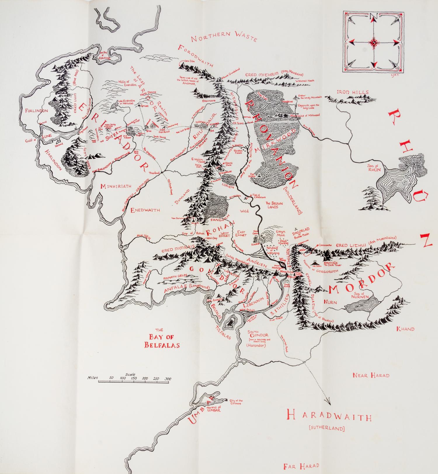 TOLKIEN, John Ronald Reuel (1892-1973). The Lord of the Rings, comprising: