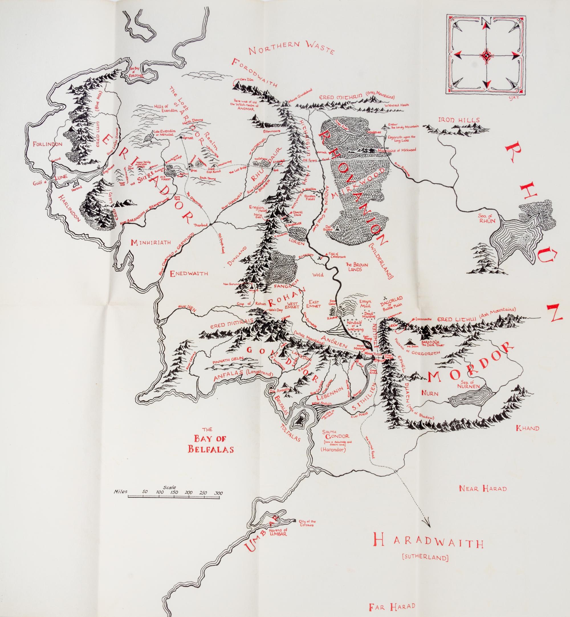 TOLKIEN, John Ronald Reuel (1892-1973). The Lord of the Rings, comprising: