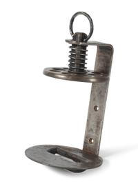 A Bell Cast Iron Wall Mount Coffee Grinder
